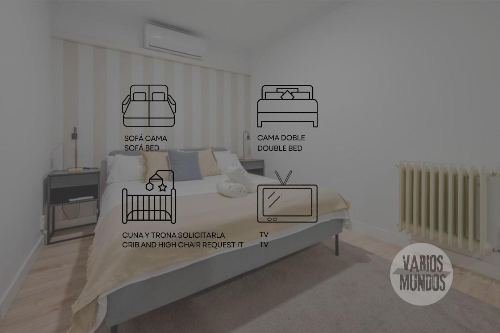 Nuevo Apt De 9Pax En La Cava Alta Centro De Madrid E1 Zewnętrze zdjęcie